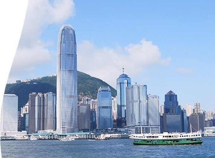 香港維多利亞港景色