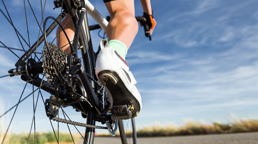 pedal a bike